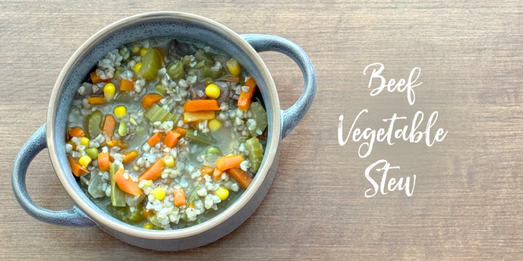 Recipe: Beef Vegetable Stew
