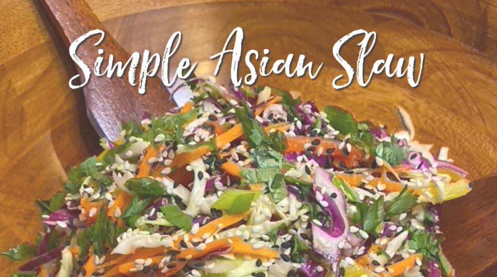 Recipe: Simple Asian Slaw