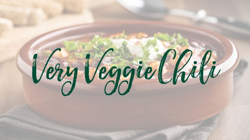 Recipe: Very Veggie Chili
