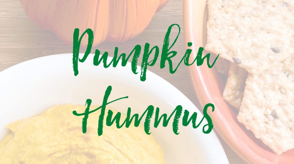Recipe: Pumpkin Hummus