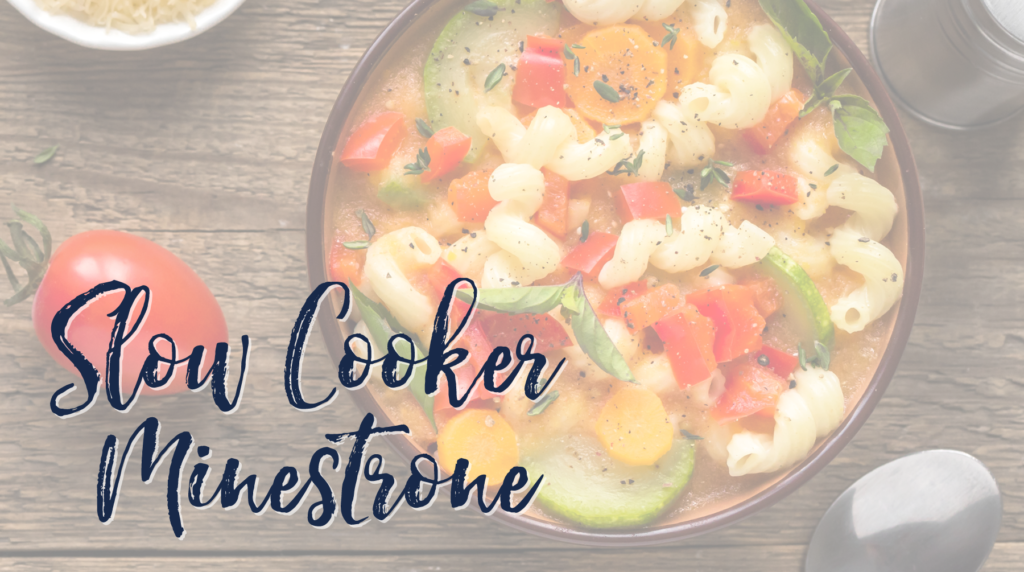 Recipe: Slow Cooker Minestrone Soup