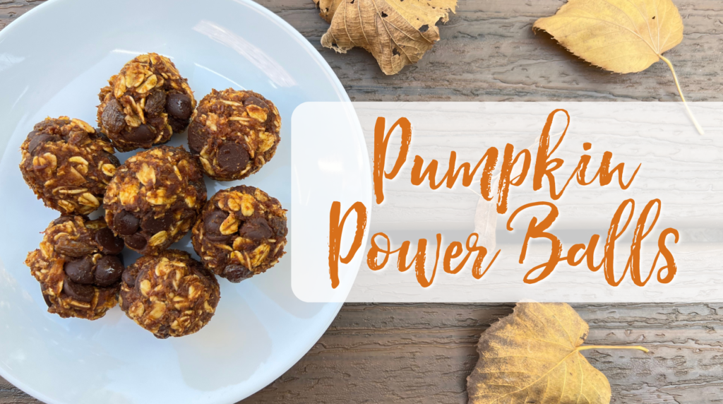 Recipe: Pumpkin Power Balls
