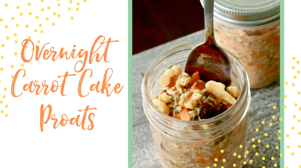 Recipe: Overnight Carrot Cake Proats