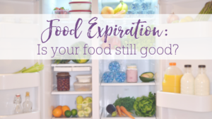 Food Expiration: Is your food still good?