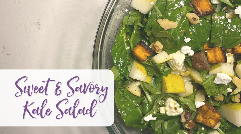 Recipe: Sweet & Savory Baby Kale Salad