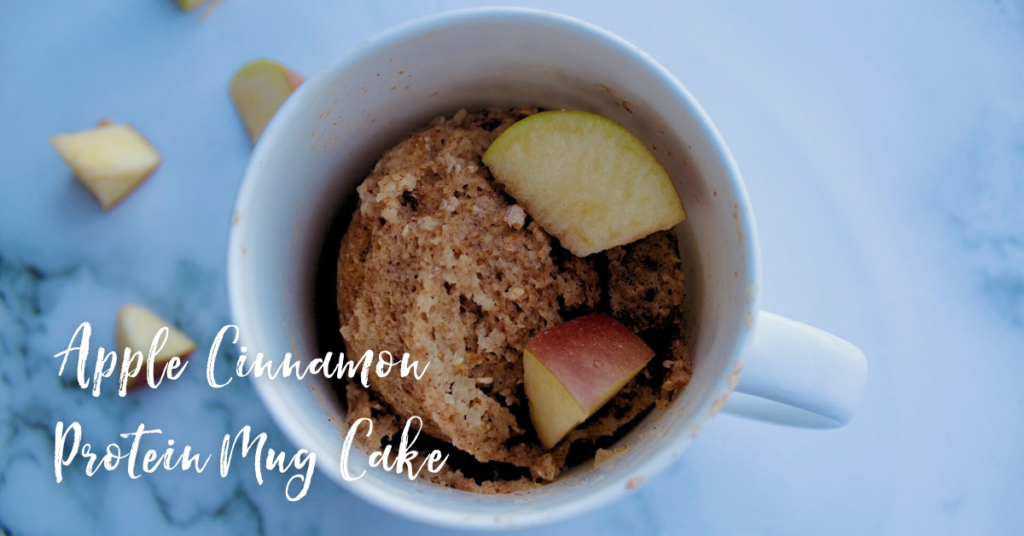 Recipe: Apple Cinnamon Protein Mug Cake